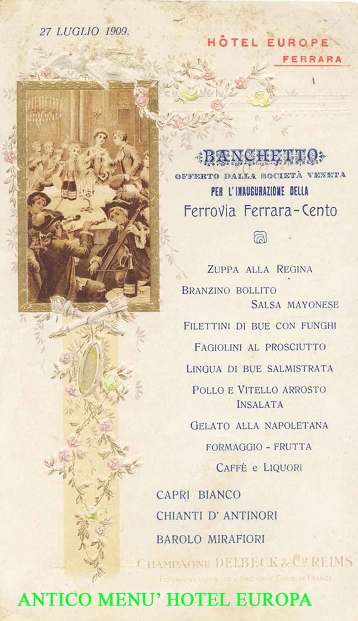 Hotel Europa Ferrara Esterno foto